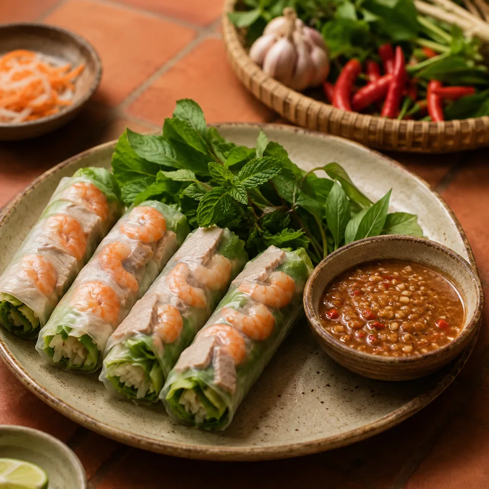 Khu bếp nướng thơm lừng